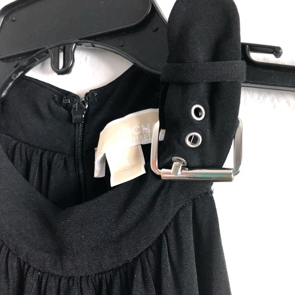 Michael Michael Kors Halter Buckle Straight Wide leg Jumpsuit Size S - Picture 7 of 12